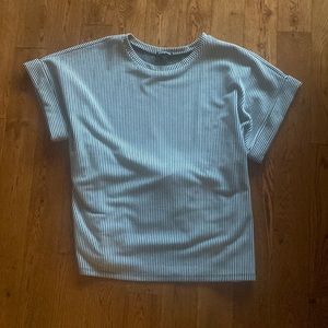 Express striped black and white women’s blouse